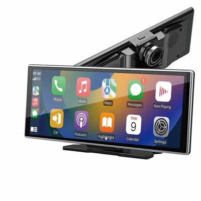 2chs Carplay 11.26 "Kov Cov Tsheb Ntaus Tsheb DVR